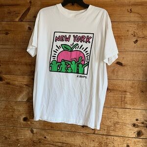 K Haring Relaxed Boyfriend Tee
